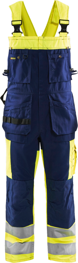 Selebukser – Høy Synlighet, Knelommer ( 811434174, Gul/Marine, 1 Stykk, størrelse-C46 )