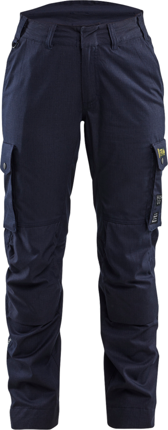 Arbeidsbukser – Flammehemmende, Vannavvisende ( 811521509, Marine, Dame, 1 Stykk, størrelse- 40)