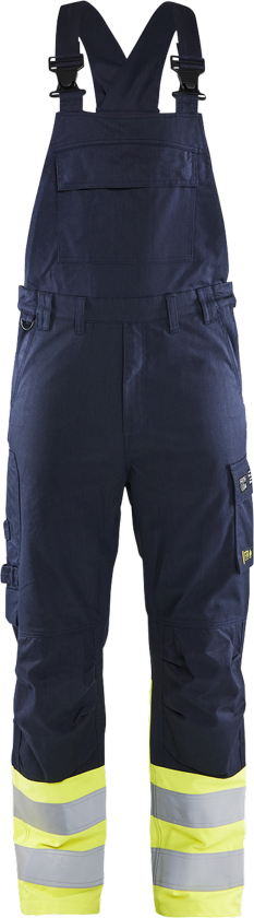 Selebukse – Flammehemmende, Vannavvisende ( 811516172, Marineblå/Fluorescerende Gul, 1 Stykk, størrelse-54 )