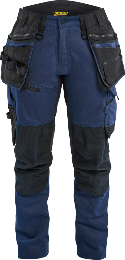 Bukse – Refleksbånd, Ventilasjon ( 811521918, Marine/Svart, Dame, 1 Stykk, størrelse- 32)