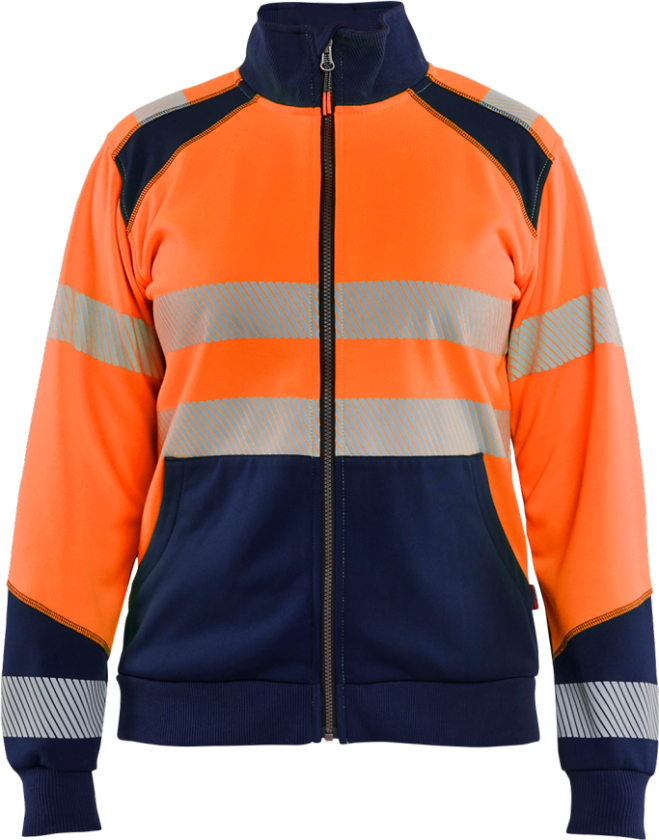 GENSER – Høy Synlighet, Komfortabel ( 811518485, Oransje, Dame, 1 Stykk, størrelse- S)