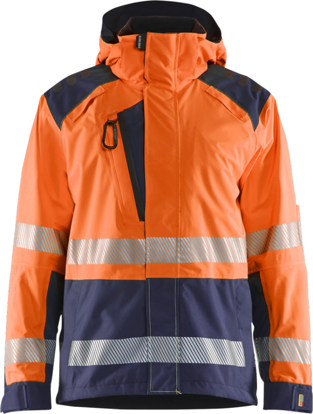 Skalljakke – Vind- og vanntett, høy synlighet ( 811516601, Oransje, 1 Stykk, størrelse-5XL )