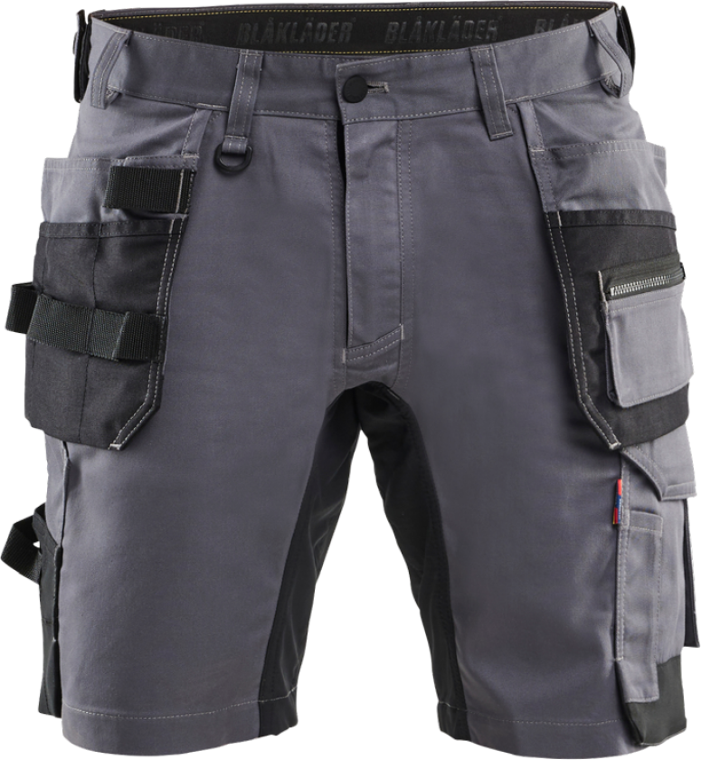 Shorts – Slitesterk, Allsidig ( 811520612, Grå Melange, 1 Stykk, størrelse-60 )