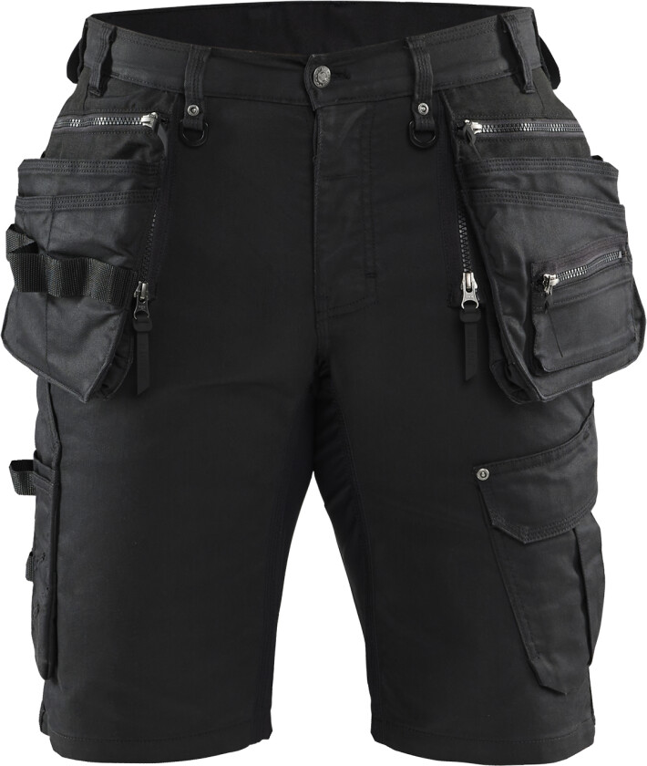 Shorts håndverk stretch x1900 svart/svart