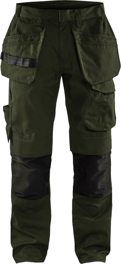 Bukse – Refleksdetaljer, Komfortabel Passform ( 811500442, Grønn/Svart, 1 Stykk, størrelse-D92 )
