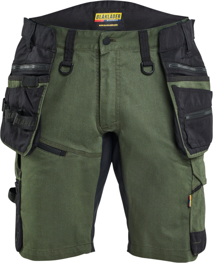 Shorts – Praktisk Funksjonalitet, Komfort ( 811520922, Grønn/Svart, 1 Stykk, størrelse-60 )