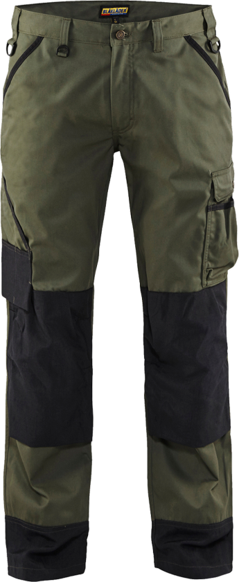 Bukser – Cordura Forsterkede Kneputelommer ( 811449933, Grønn/Svart, 1 Stykk, størrelse-C154 )