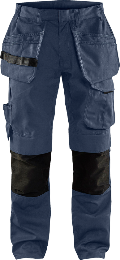 Bukser – Refleksdetaljer, Optimal Komfort ( 811500479, Mørkeblå/Svart, 1 Stykk, størrelse-C46 )