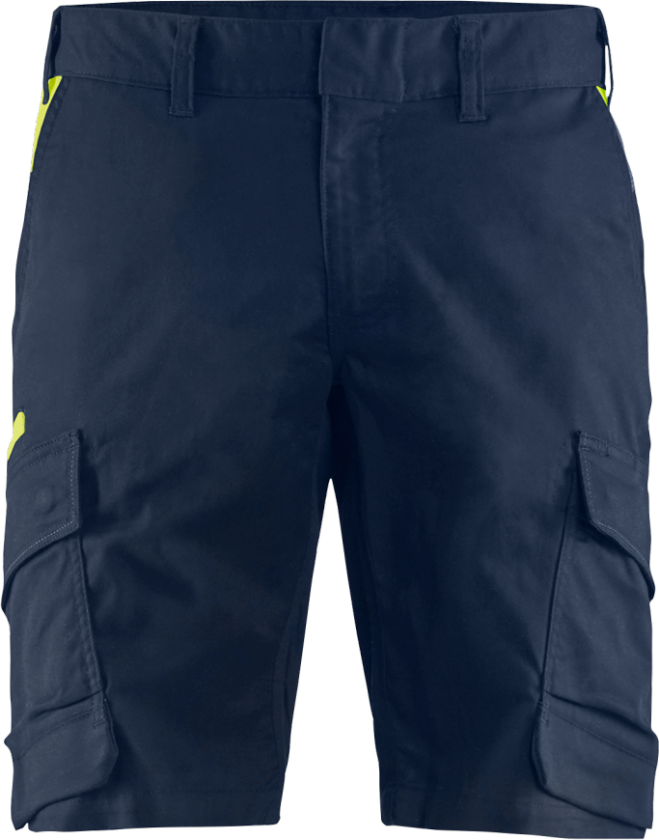 Shorts – Komfortabel og Slitesterk ( 811520072, Marine/Gul, 1 Stykk, størrelse-60 )
