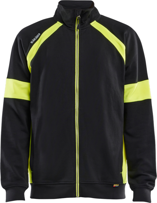 Sweatshirt – Komfort og Synlighet ( 811518753, Svart/Gul, 1 Stykk, størrelse-XL )