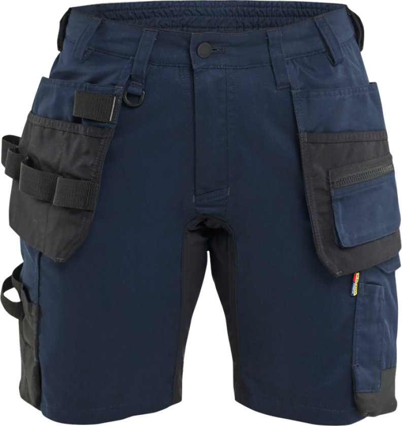Shorts – Slitesterk og Praktisk ( 811521734, Marine, Dame, 1 Stykk, størrelse- 32)