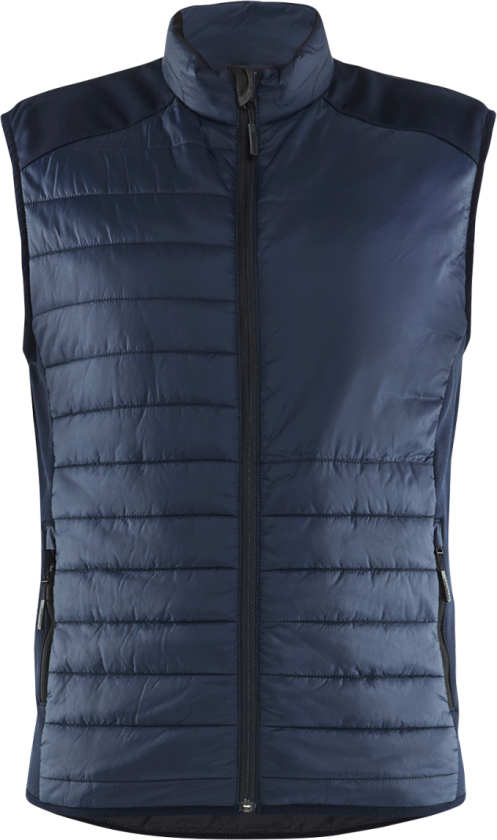 Quiltet Vest – Varmfôret, God Bevegelsesfrihet ( 811517298, Marine, 1 Stykk, størrelse-XL )
