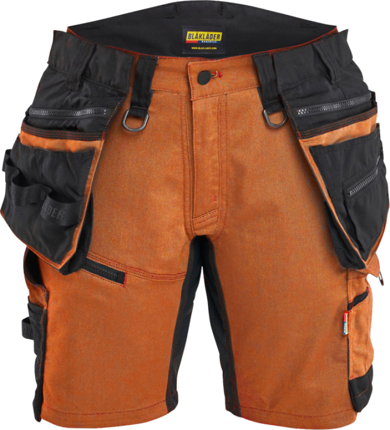 Shorts – Slitesterk og Komfortabel ( 811521955, Rust/Svart, Dame, 1 Stykk, størrelse- 34)