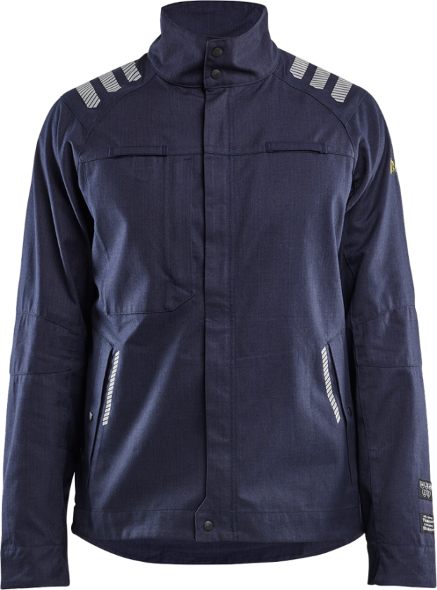 Industrijakke – Sikkerhet og Komfort ( 811519013, Marine, 1 Stykk, størrelse-4XL )