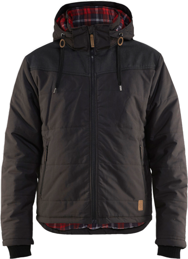 Vinterjakke – Varm, Lett, CORDURA Forsterkning ( 811505017, Mørkegrå, 1 Stykk, størrelse-XL )