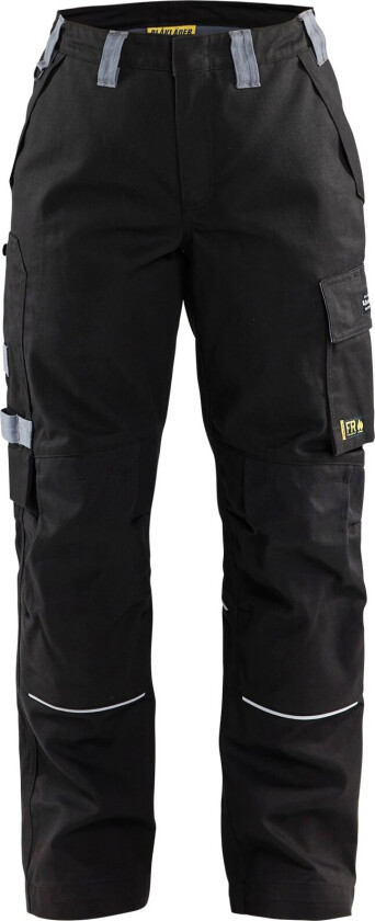 Flam byxa dam svart/grå