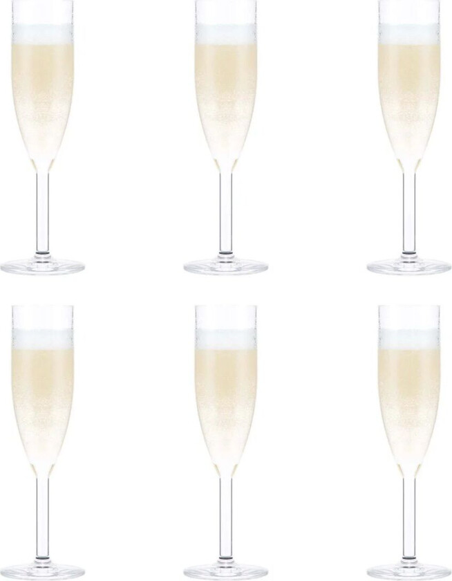 Bodum Oktett champagneglass 6-stk. 12 cl