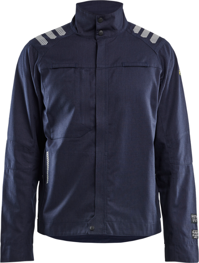 Industrijakke – Flammehemmende, Vannavvisende ( 811519050, Marine, 1 Stykk, størrelse-XS )