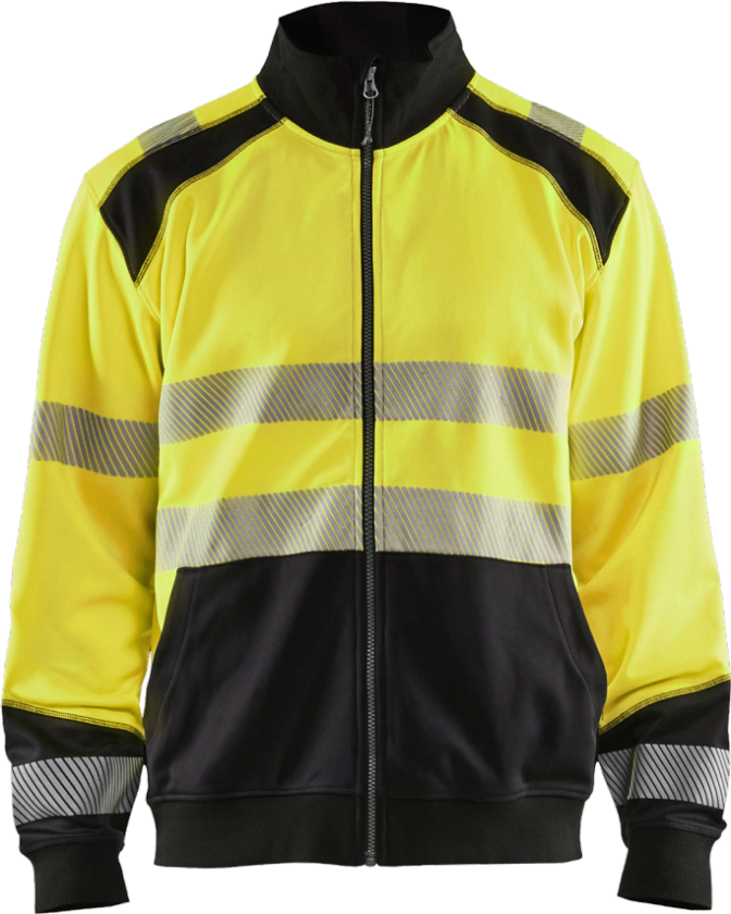 Genser – Høy Synlighet, Komfortabel ( 811504435, Gul/Svart, 1 Stykk, størrelse-XXL )