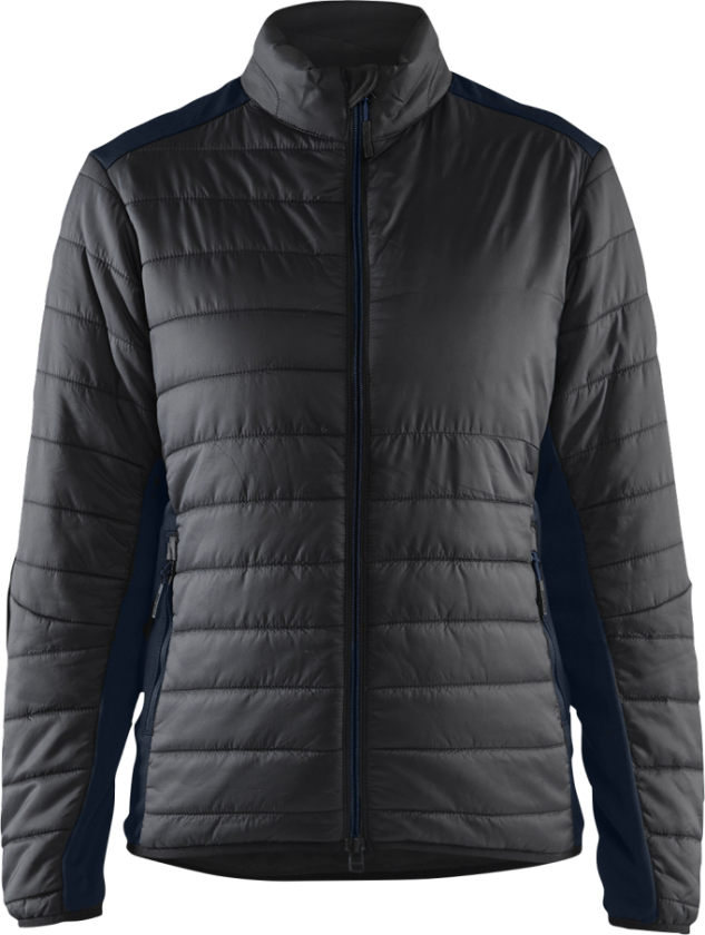 Hybridjakke – Vindtett, Varmfôret ( 811516232, Svart/Marine, Dame, 1 Stykk, størrelse- S)