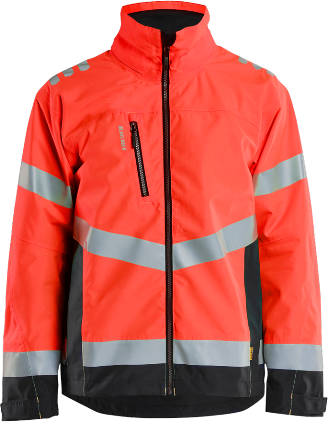 Jakke – Vind- og Vanntett Beskyttelse ( 811519400, Rød/Svart, 1 Stykk, størrelse-XXL )