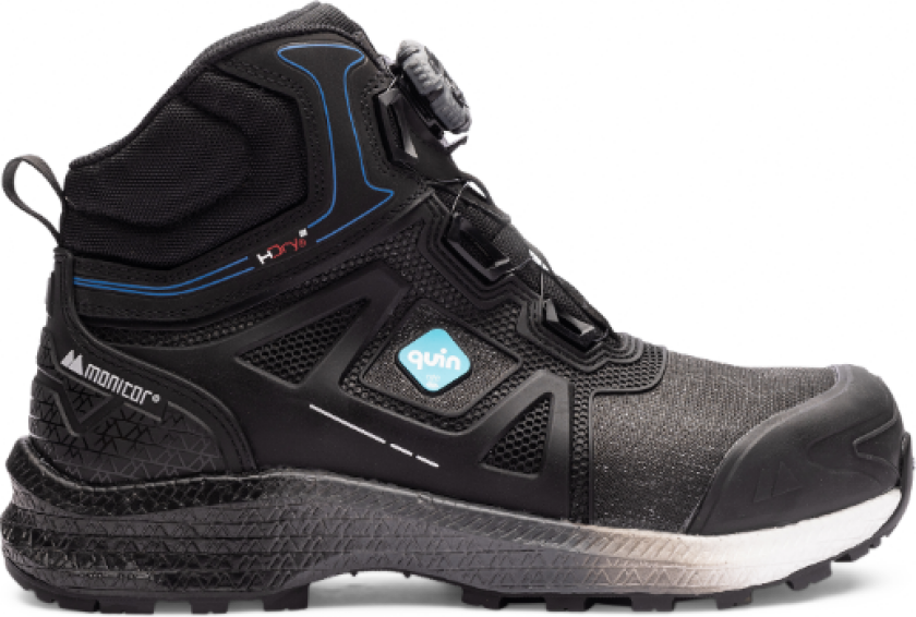 Paradox MI2 Sikkerhetsstøvel – Vanntett, Komfortabel (1002123, Svart, Unisex, 1 Par, størrelse-37)