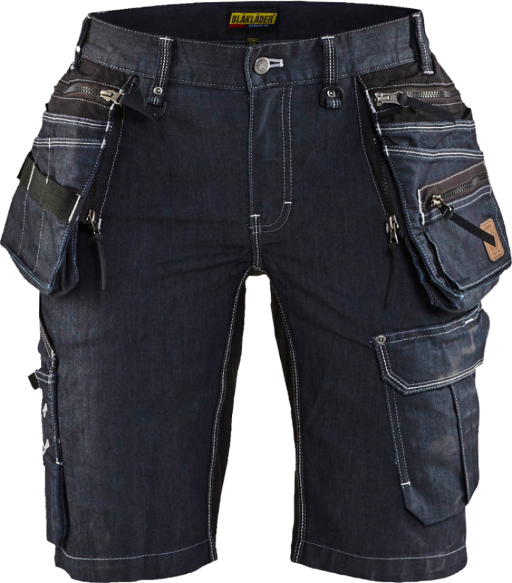 Shorts – Slitesterk, Komfortabel ( 811506439, Marine/Svart, Dame, 1 Stykk, størrelse- C36)