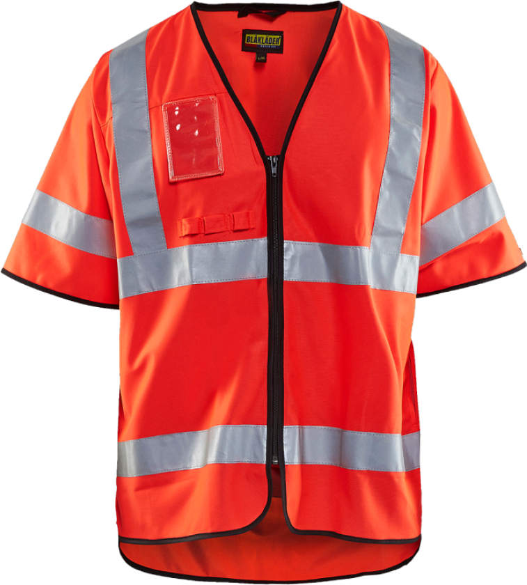Vester – Høy Synlighet, Glidelås ( 811514622, Rød, 1 Stykk, størrelse-XS/S )