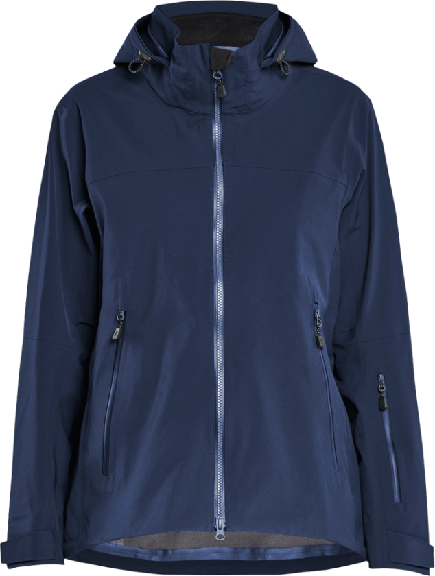 Jakke – Vanntett, Vindtett, Pustende ( 811519232, Marine, Dame, 1 Stykk, størrelse- M)