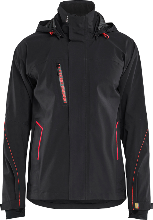 Skalljakke – Vanntett og Vindtett ( 811519143, Svart/Rød, 1 Stykk, størrelse-XL )