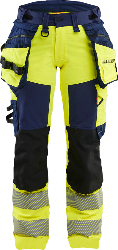 Arbeidsbukser – Komfortabel og Funksjonell ( 811521311, Gul/Marine, Dame, 1 Stykk, størrelse- D18)