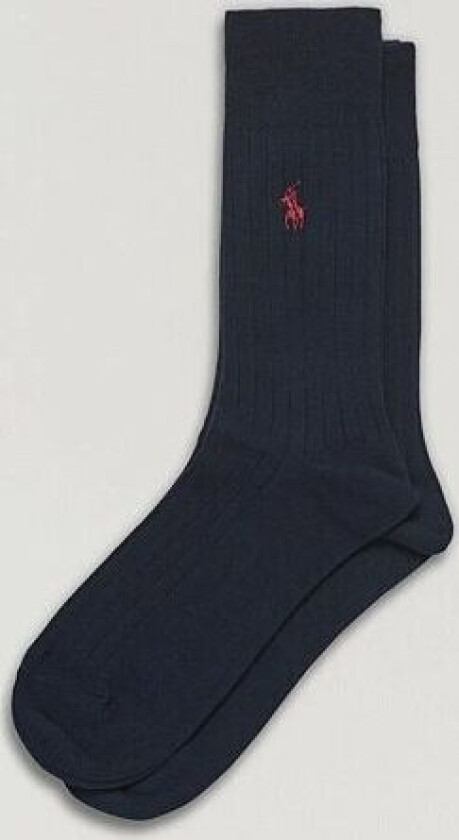Polo Ralph Lauren 2-Pack Egyptian Cotton Socks Navy