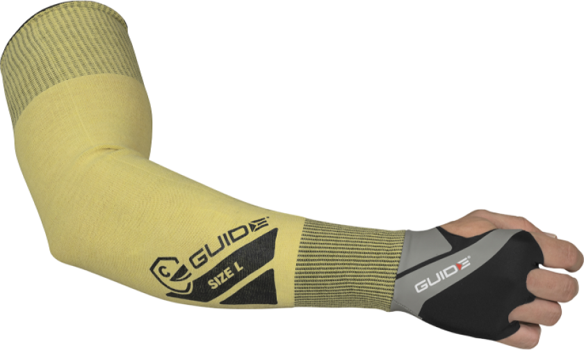 Armbeskyttelse – Kuttbeskyttelse, Ergonomisk Design (223546747, Lys grønn, 6 Stykk, størrelse-L)