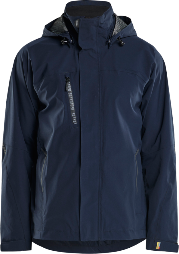 Skalljakke – Vanntett, vindtett ( 811519124, Marine/Svart, 1 Stykk, størrelse-S )