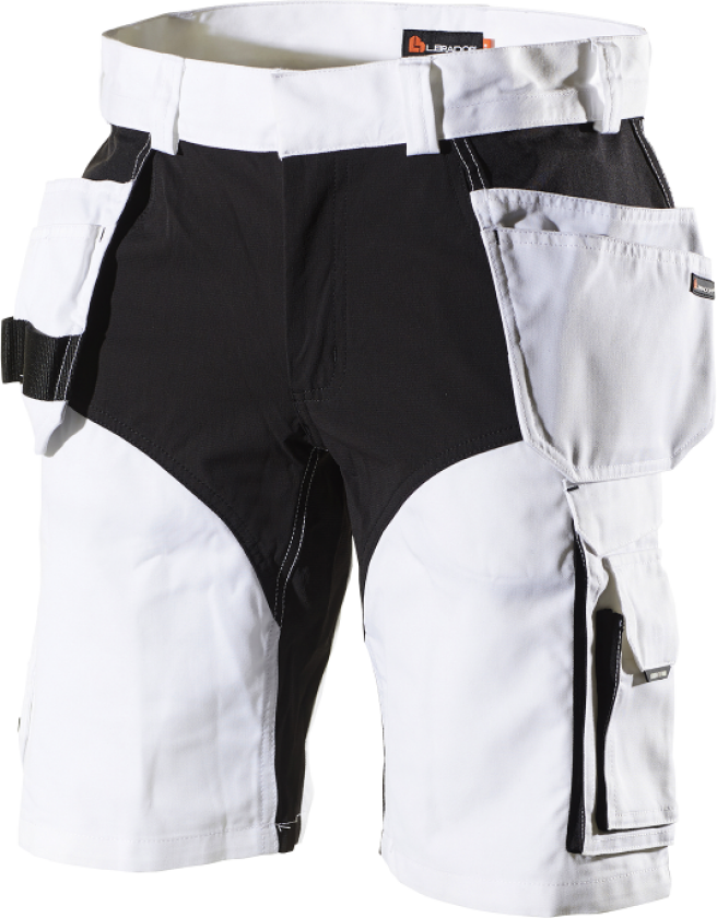 Arbeidsshorts – Superelastisk, god passform (800052139, Hvit, 1 Stykk, størrelse-46)