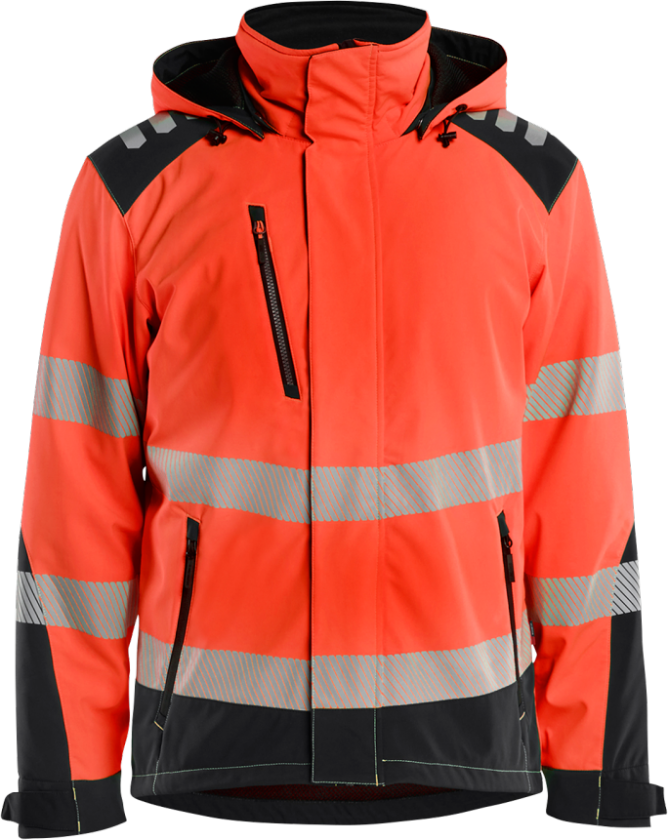 Vinterjakke – Vanntett, Pustende ( 811518941, Rød/Svart, 1 Stykk, størrelse-3XL )