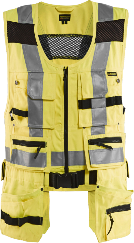 Arbeidsvest – Praktisk og Ventilert ( 811504599, Gul, 1 Stykk, størrelse-M )