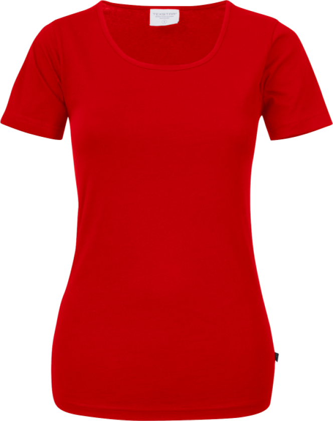 T-skjorte – Moderne Snitt, God Passform (770004763, Rød, 5 Stykk, størrelse-XS)