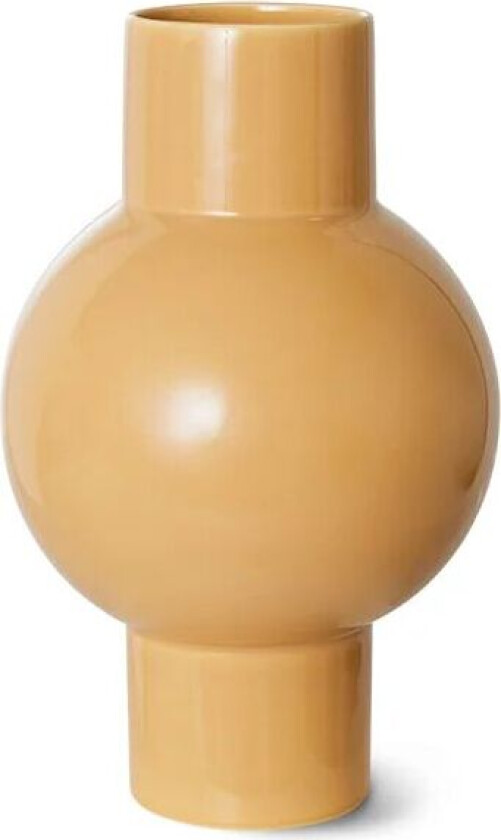 Ceramic vase medium 32 cm Cappuccino