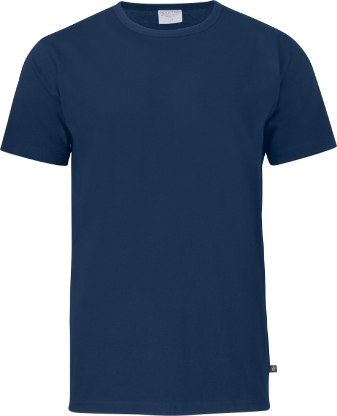 T-skjorte – Moderne Snitt, God Passform (770004745, Marineblå, 5 Stykk, størrelse-L)