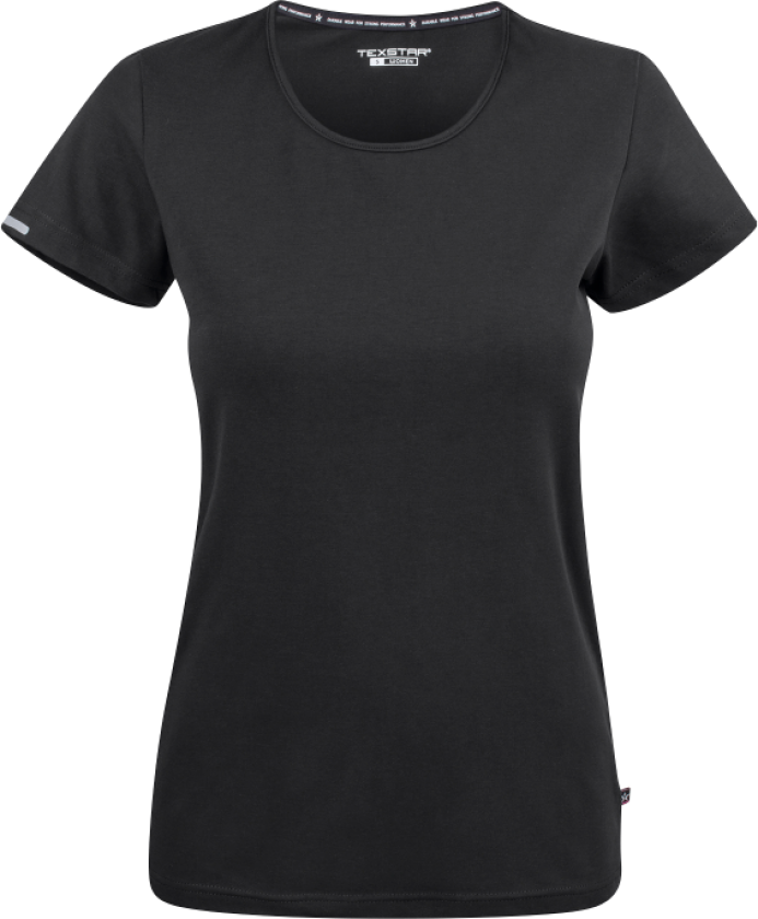 T-skjorte – Komfortabel, antibakteriell (770004710, Svart, 1 Stykk, størrelse-3XL)