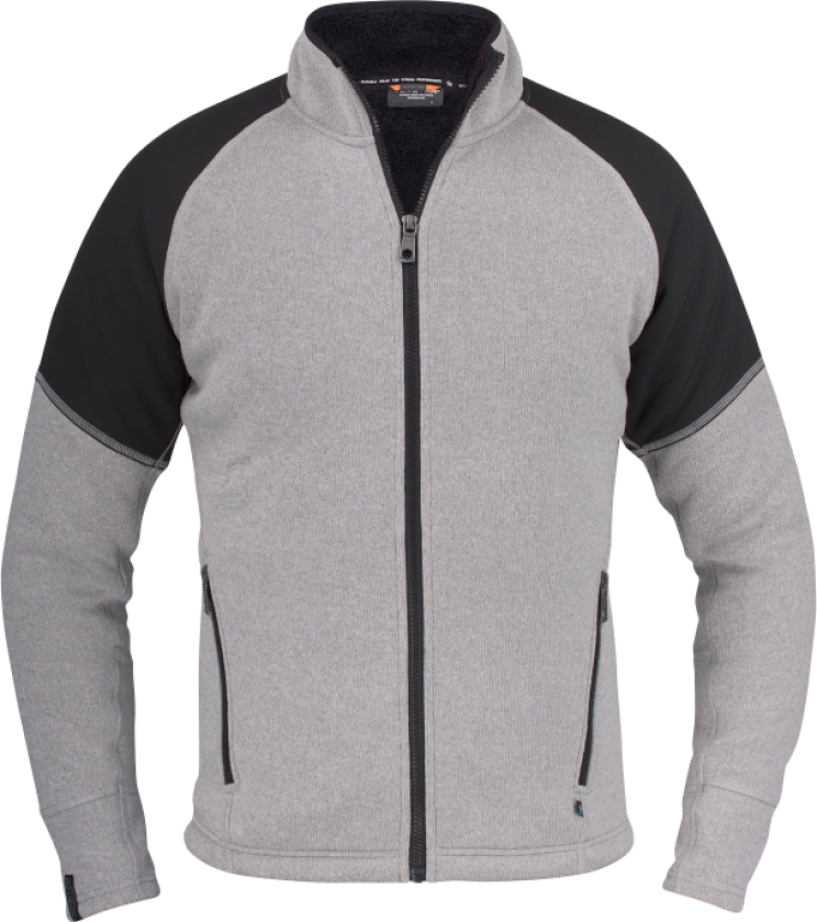 Pilejakke – Ekstremt Behagelig Fleece (770003586, Lys grå, 1 Stykk, størrelse-2XL)
