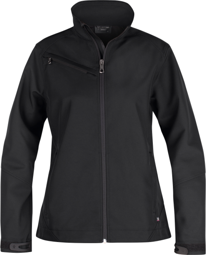 Softshelljakke – Lett og Komfortabel (770004678, Svart, 1 Stykk, størrelse-2XL)