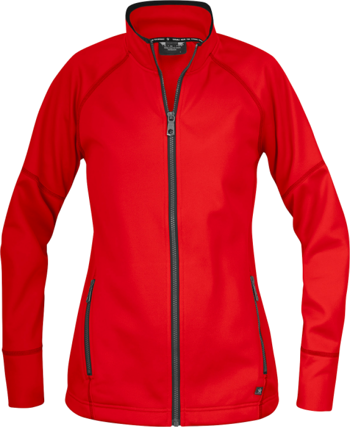 Fleecejakke – Komfortabel og Slitesterk (770003869, Rød, 1 Stykk, størrelse-2XL)