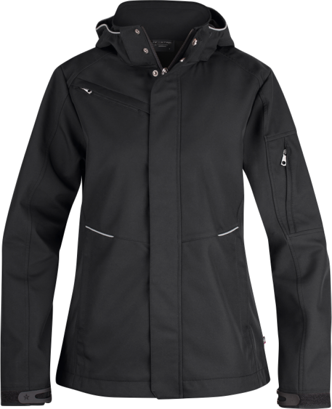 Softshelljakke – Vind- og vannavvisende (770004695, Svart, 1 Stykk, størrelse-XL)