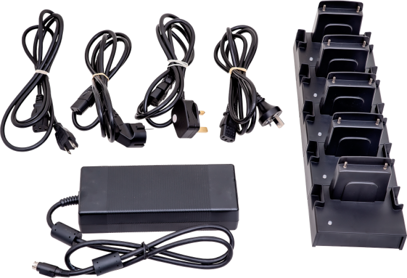 Multilader – Lader 5 Batterier Samtidig (805300773, 1 Stykk)