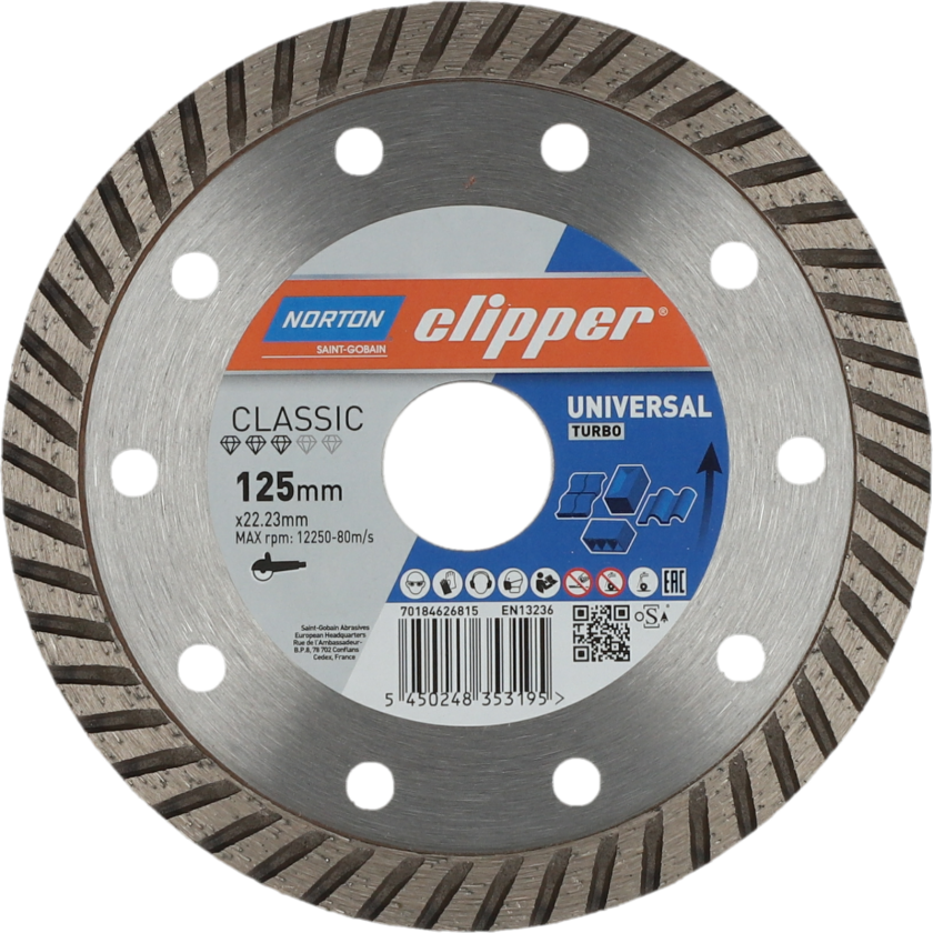 Diamantskive class unt 125x22