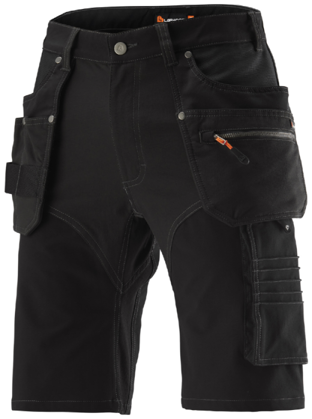 Håndverkershorts – Optimal Komfort (800053753, Svart, 1 Stykk, størrelse-52)