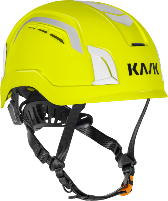 Zenith X Air Hjelm – Høy Synlighet (754000091, Hivis gul, 1 Stykk)