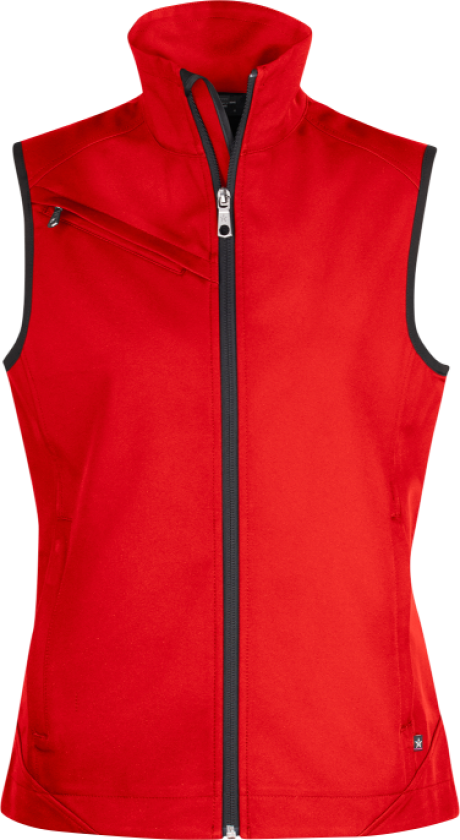 Softshellvest – Varm, moderne design (770004712, Rød, 1 Stykk, størrelse-S)